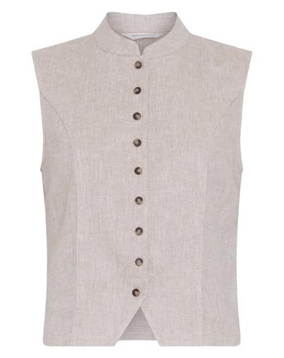 MSCH Copenhagen - MSCHViana Ginia Vest - Beige Melange